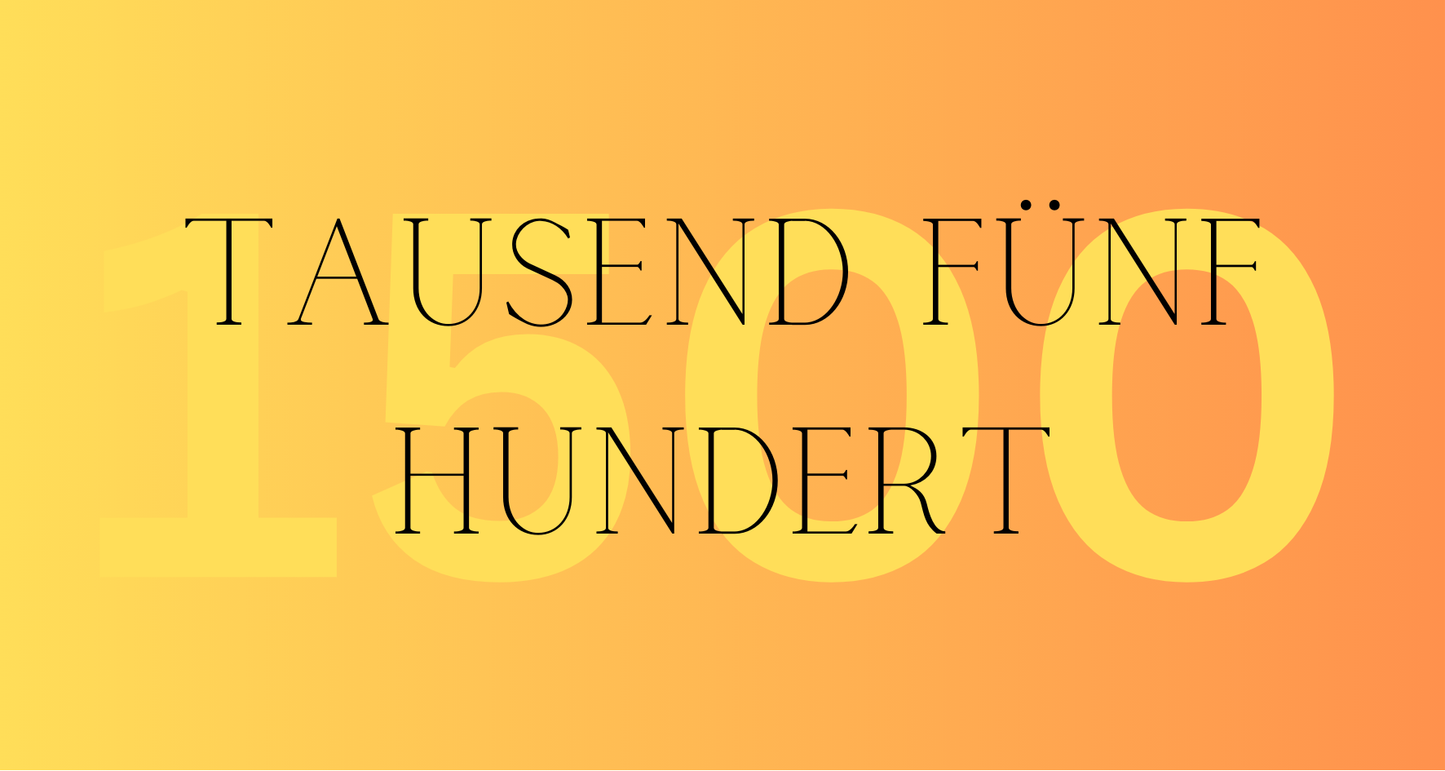 Platzhalter - 7er Set (laminiert)